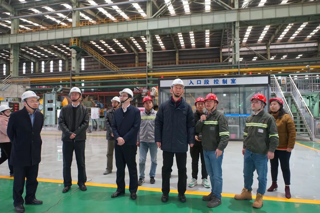 省国资委党委委员、副主任、一级巡视员王奇到恒峰国际集团开展岁末年初安全生产督导检查