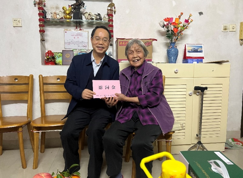 恒峰国际集团党委开展春节走访慰问活动