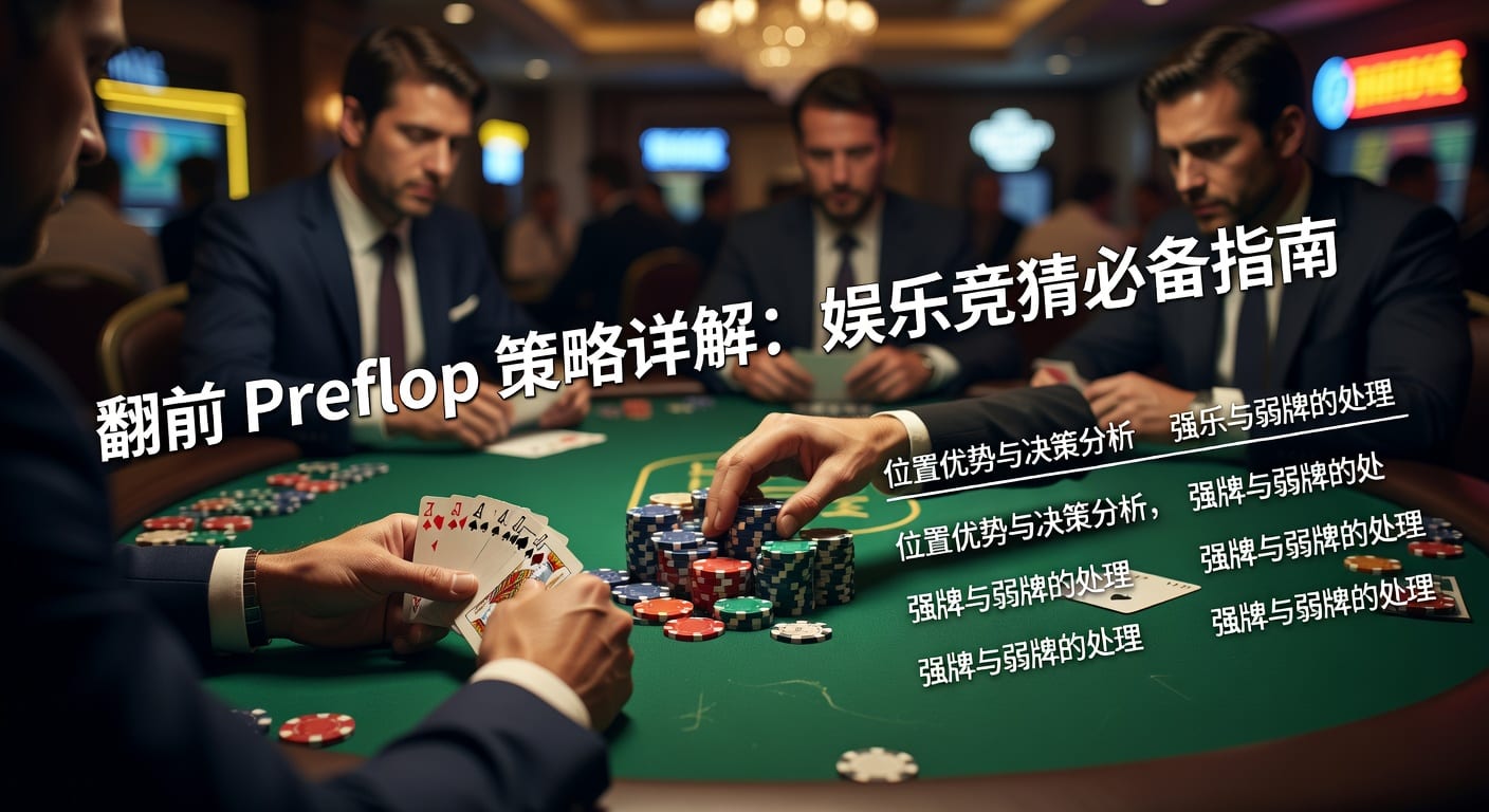 翻前 preflop 实战解析：开局判断与下注节奏