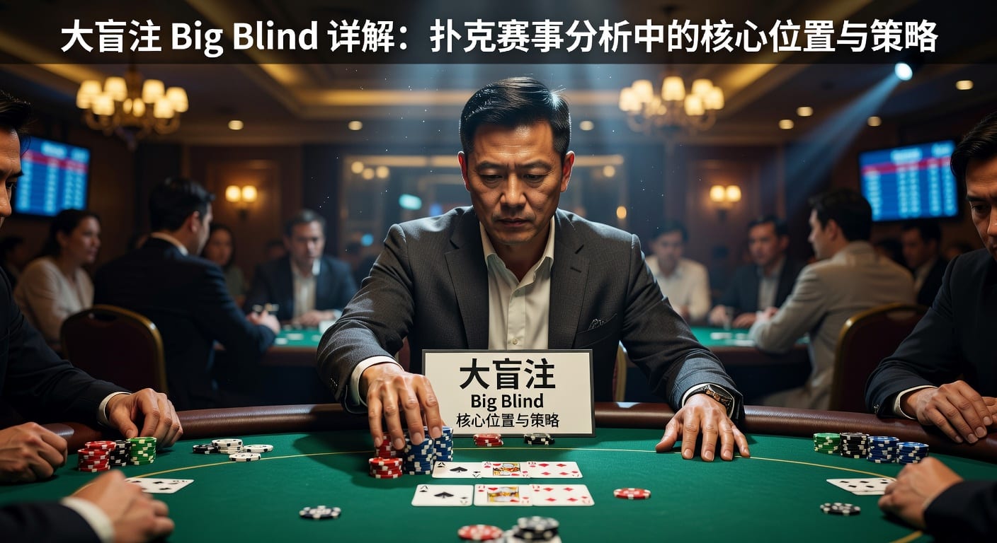大盲注 big blind：位置、尺度与实战理解