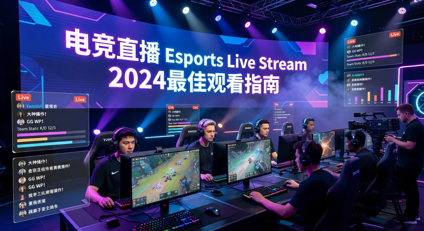 电竞直播 Esports Live Stream 2026年趋势解析