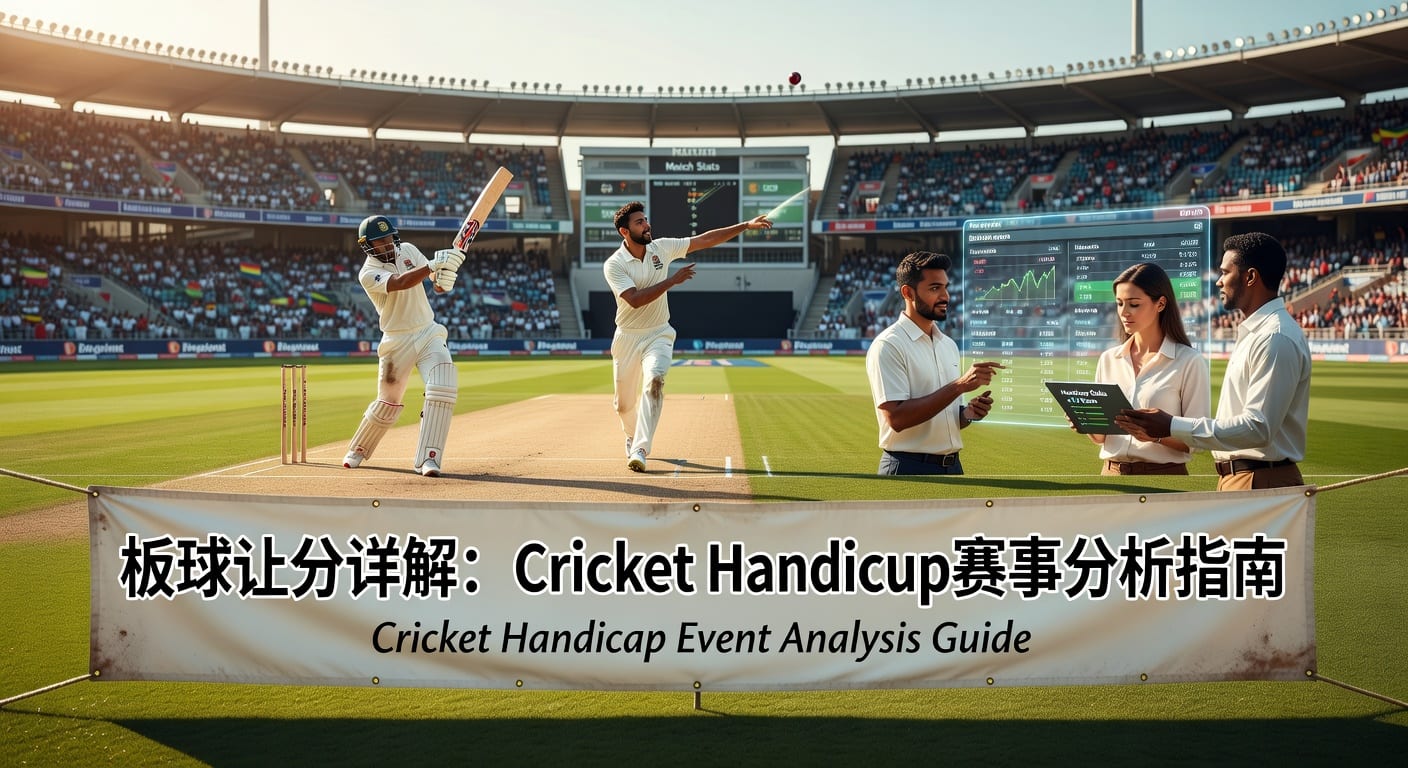 板球让分 Cricket Handicap 盘路判断与投注技巧