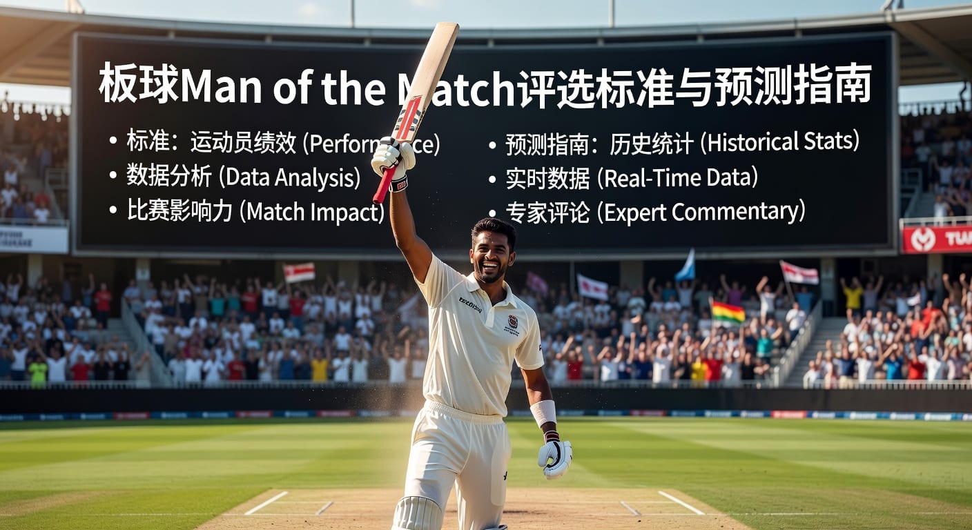 板球Man of the Match评选逻辑与实战解读
