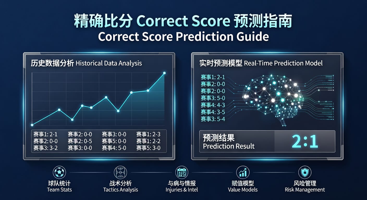 精确比分 correct score：投注技巧与实战要点